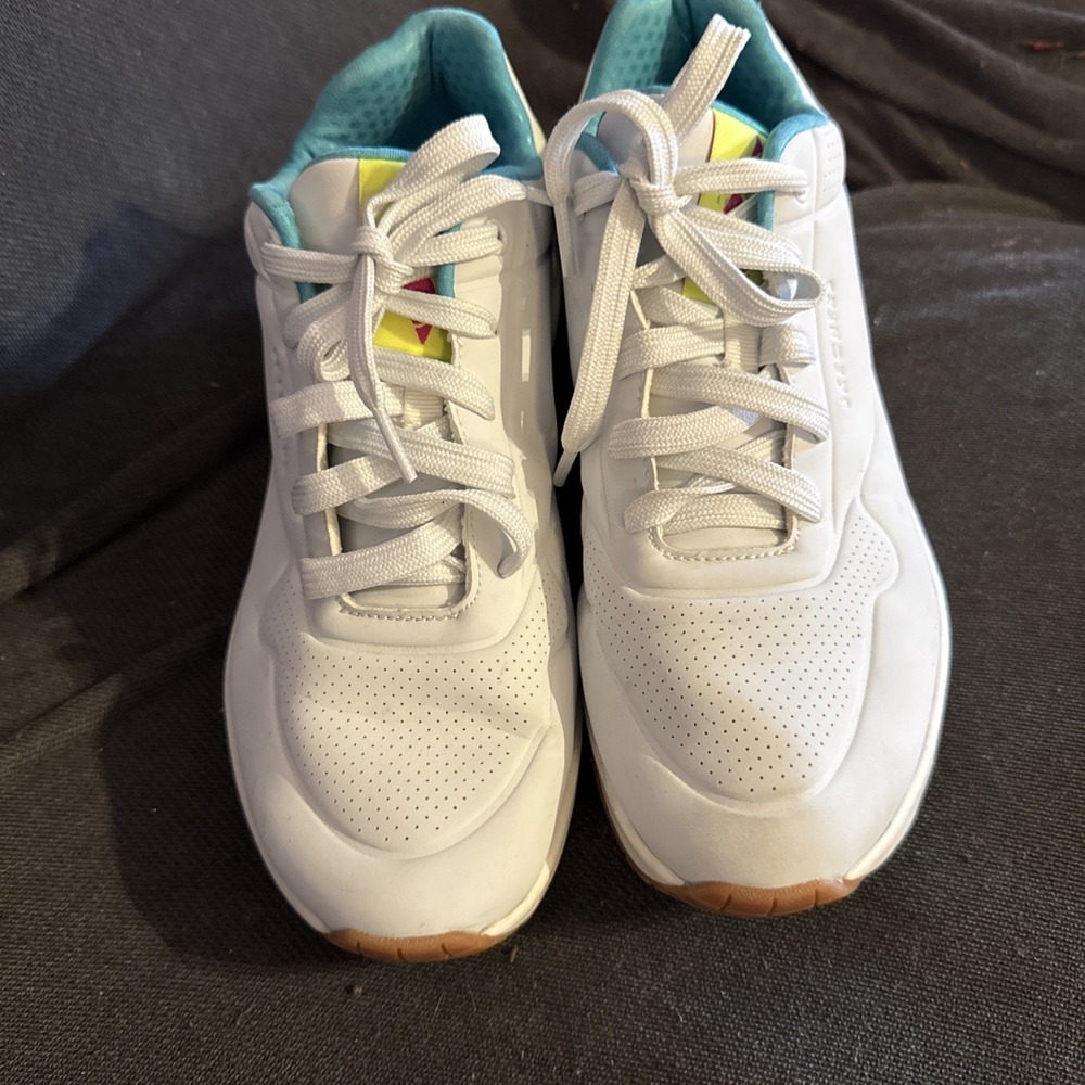 Skechers Street Women's Uno Neano 155184 White Multi Athletic Casual Shoes Size - Picture 2 of 7